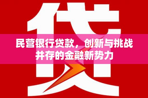 淄博民营银行贷款，创新与挑战并存的金融新势力