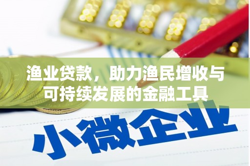莎车渔业贷款，助力渔民增收与可持续发展的金融工具
