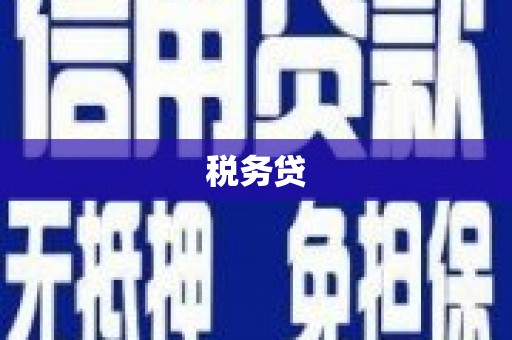 浮梁税务贷