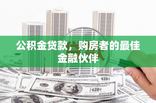 延平公积金贷款，购房者的最佳金融伙伴