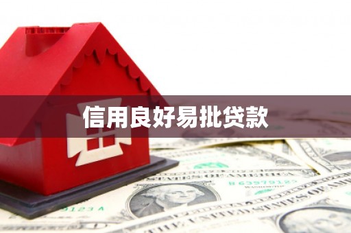 夏县信用良好易批贷款