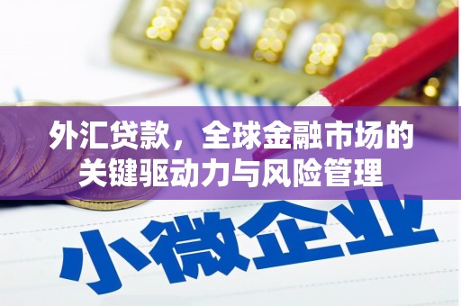 西陵外汇贷款，全球金融市场的关键驱动力与风险管理