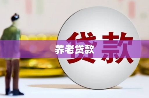彝良养老贷款