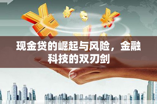 灌阳现金贷的崛起与风险，金融科技的双刃剑