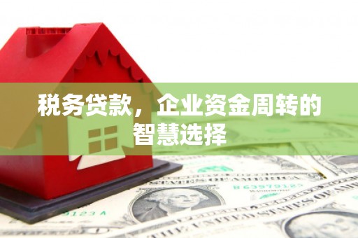 三重税务贷款，企业资金周转的智慧选择