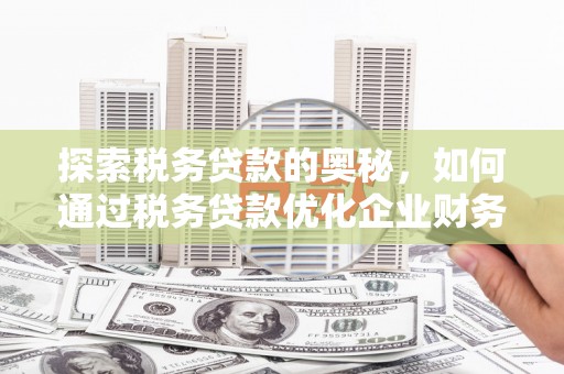 九龙城探索税务贷款的奥秘，如何通过税务贷款优化企业财务