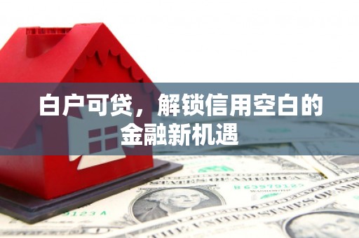 宾川白户可贷，解锁信用空白的金融新机遇