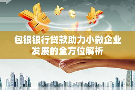 余姚包银银行贷款助力小微企业发展的全方位解析