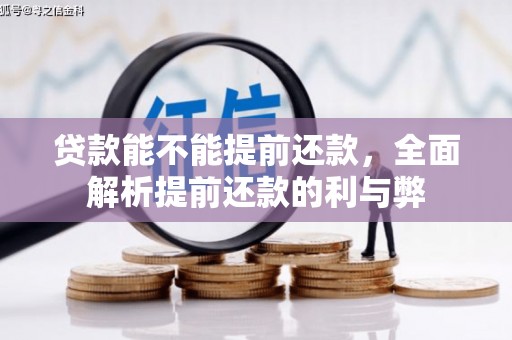 新洲贷款能不能提前还款，全面解析提前还款的利与弊