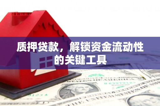 肇州质押贷款，解锁资金流动性的关键工具