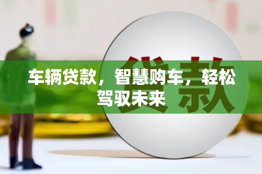 南阳车辆贷款，智慧购车，轻松驾驭未来