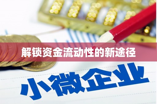 靖州解锁资金流动性的新途径
